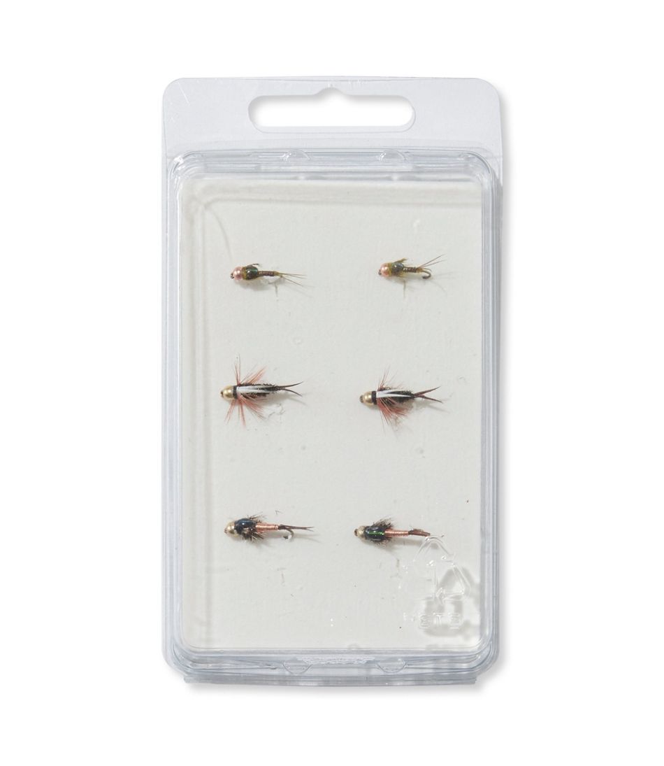 Umpqua Six-Piece Bead Head Nymph Selection | L.L.Bean