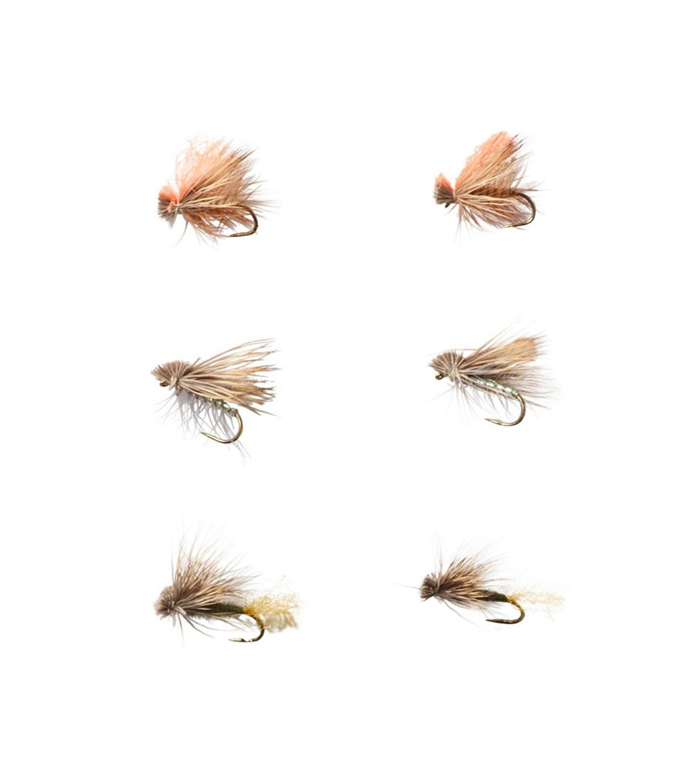 Umpqua Six-Piece Caddis Dry Fly Selection | L.L.Bean