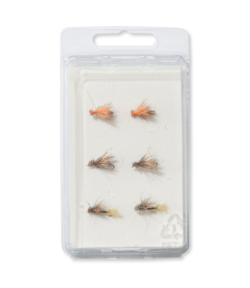 Umpqua Six-Piece Caddis Dry Fly Selection | L.L.Bean