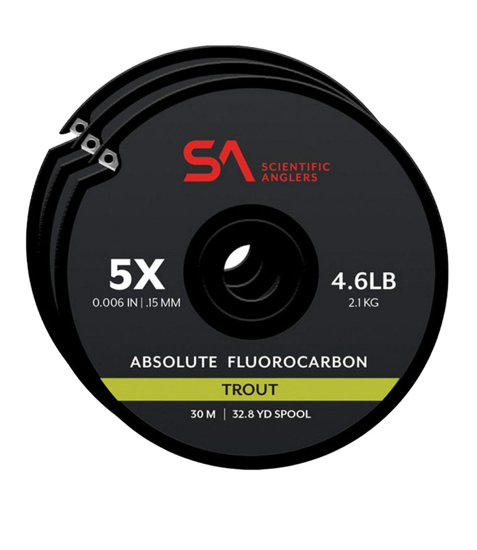 Scientific Anglers Absolute Fluorocarbon Tippet Pack, 30 meter | L.L.Bean