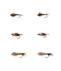 Umpqua Six-Piece All-Purpose Nymph Fly Selection | L.L.Bean