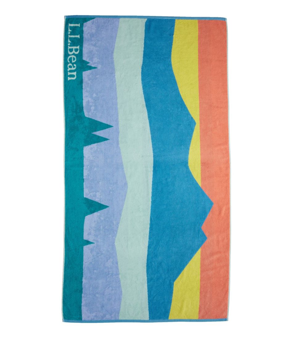 Seaside Beach Towel, Colorbars Scenic | L.L.Bean