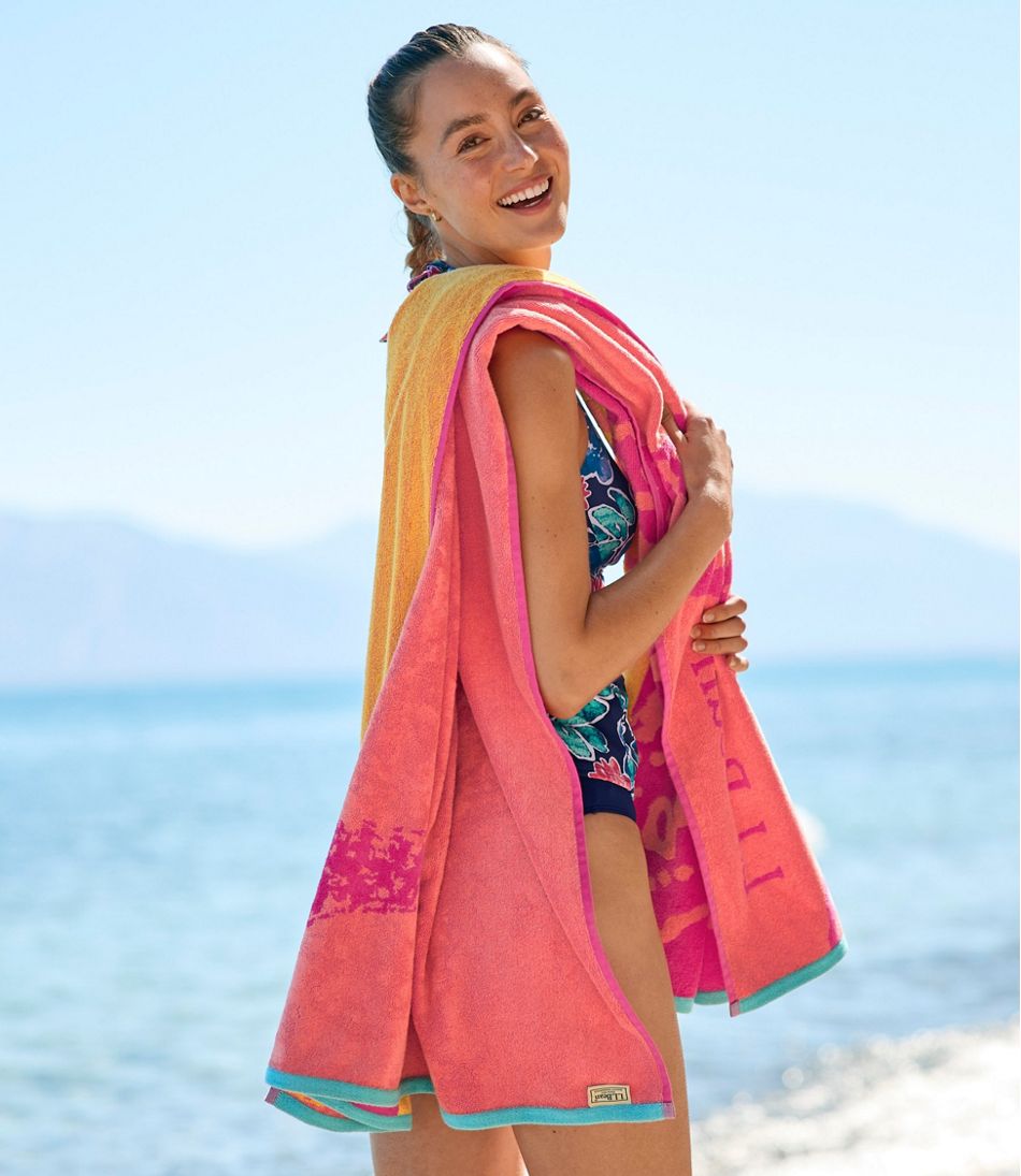 Seaside Beach Towel, Starfish | L.L.Bean