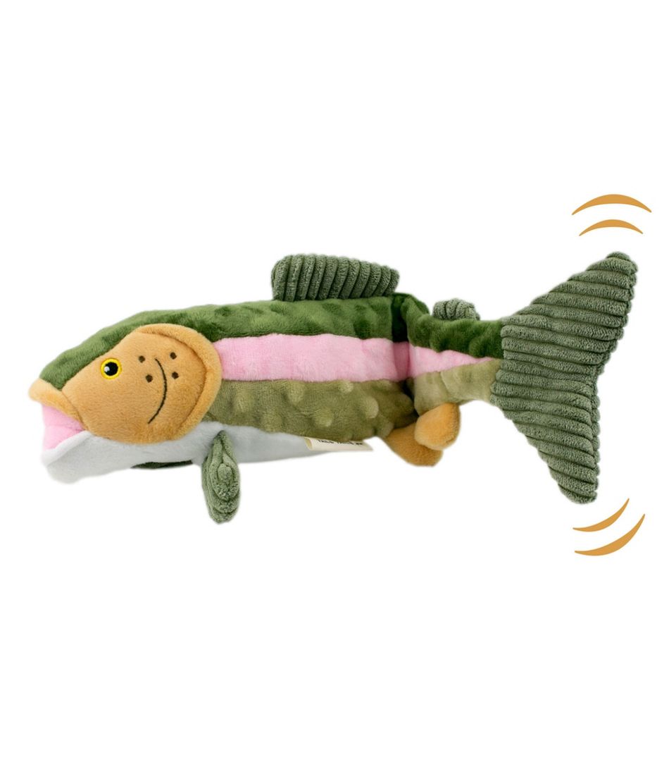 Twitchy Tail Trout Dog Toy | L.L.Bean