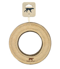 Natural Leather & Wool Ring Dog Toy | L.L.Bean