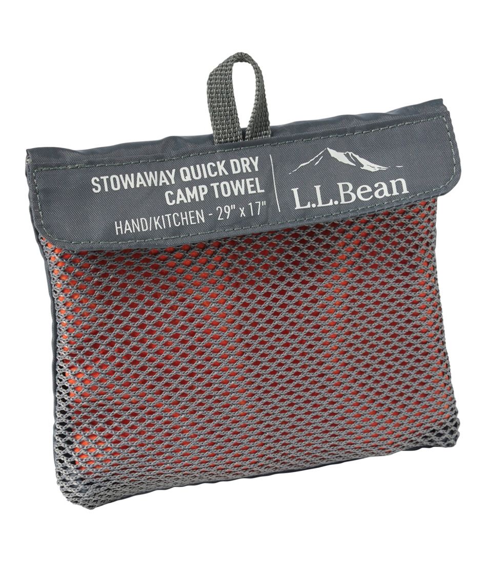 Stowaway Quick-Dry Camp Towel, Print | L.L.Bean