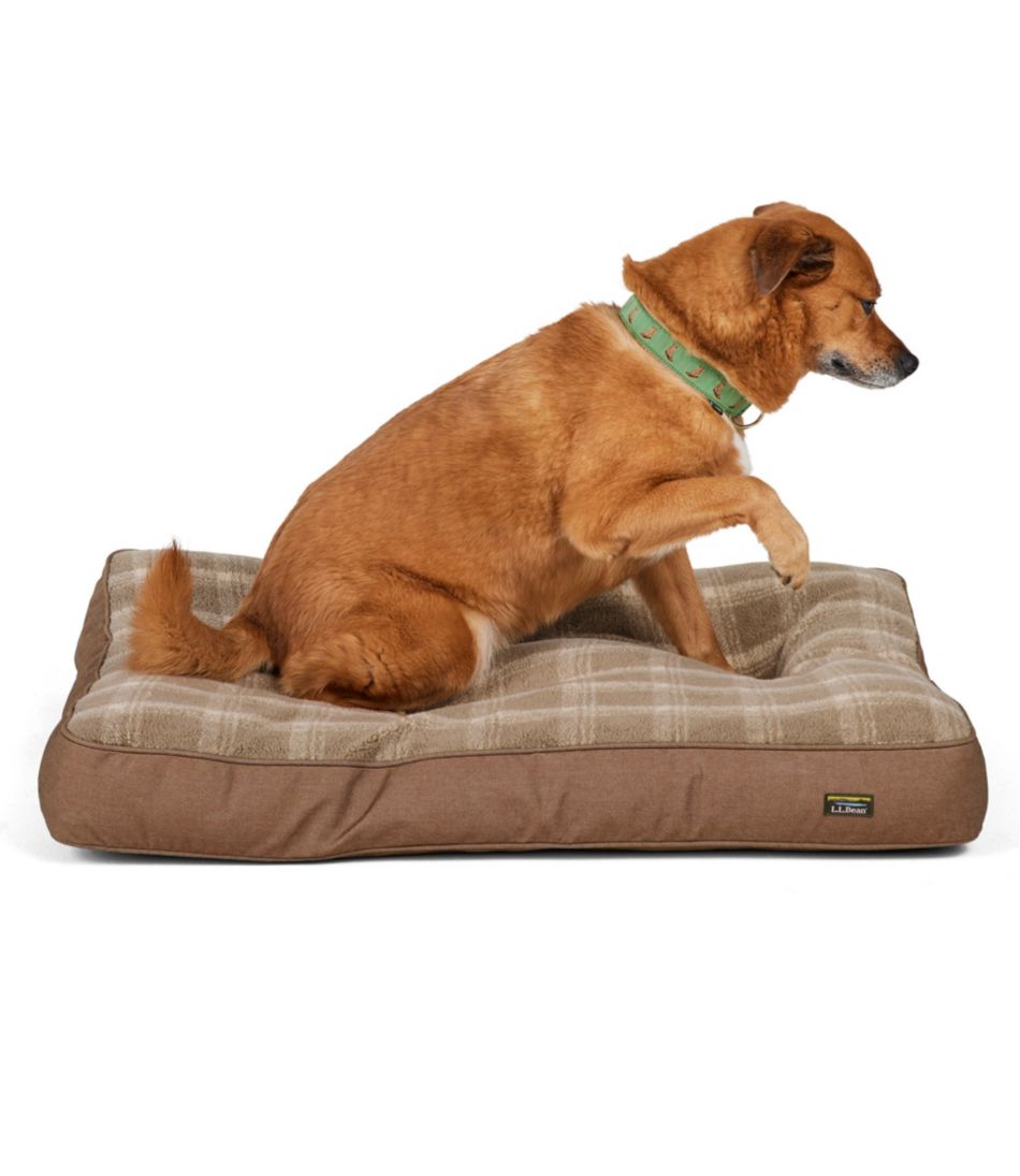 Premium Fleece Therapeutic Dog Bed, Rectangular | L.L.Bean