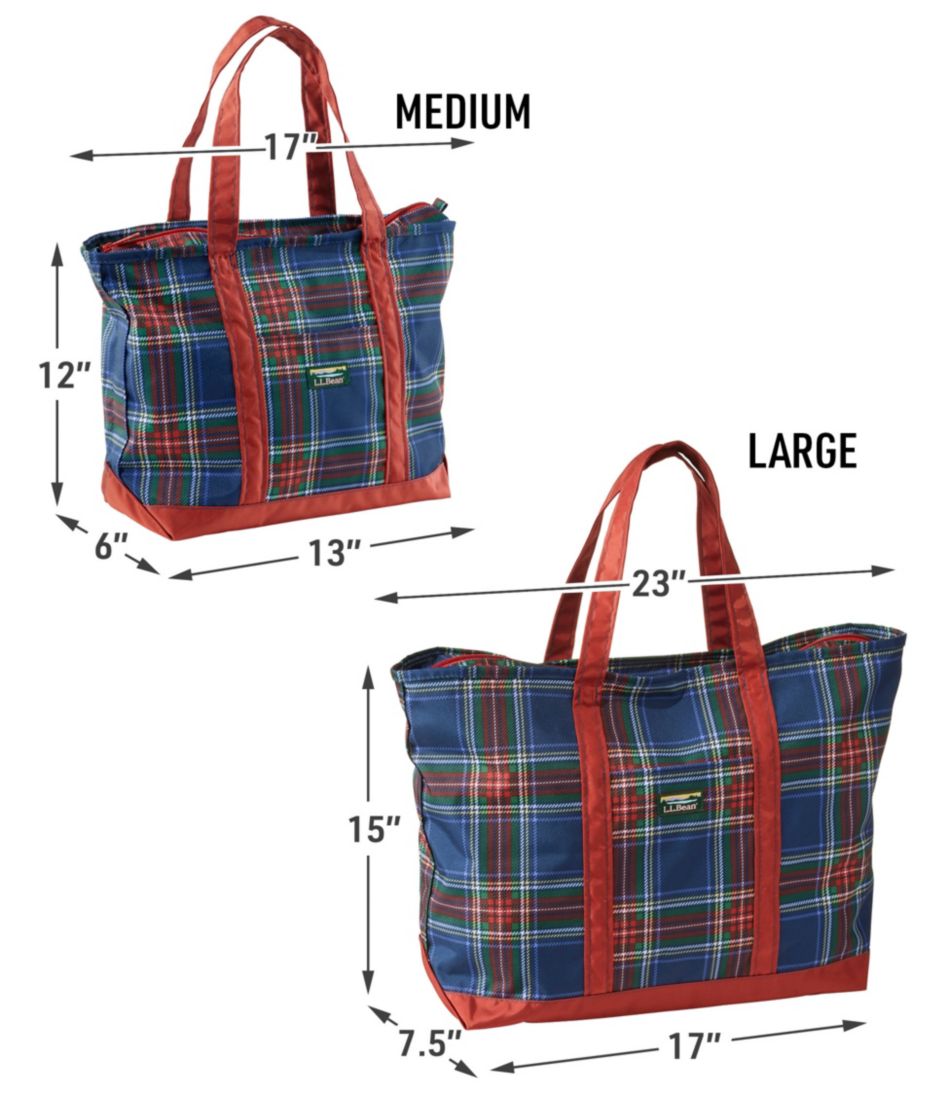 Everyday Lightweight Tote, Plaid | L.L.Bean