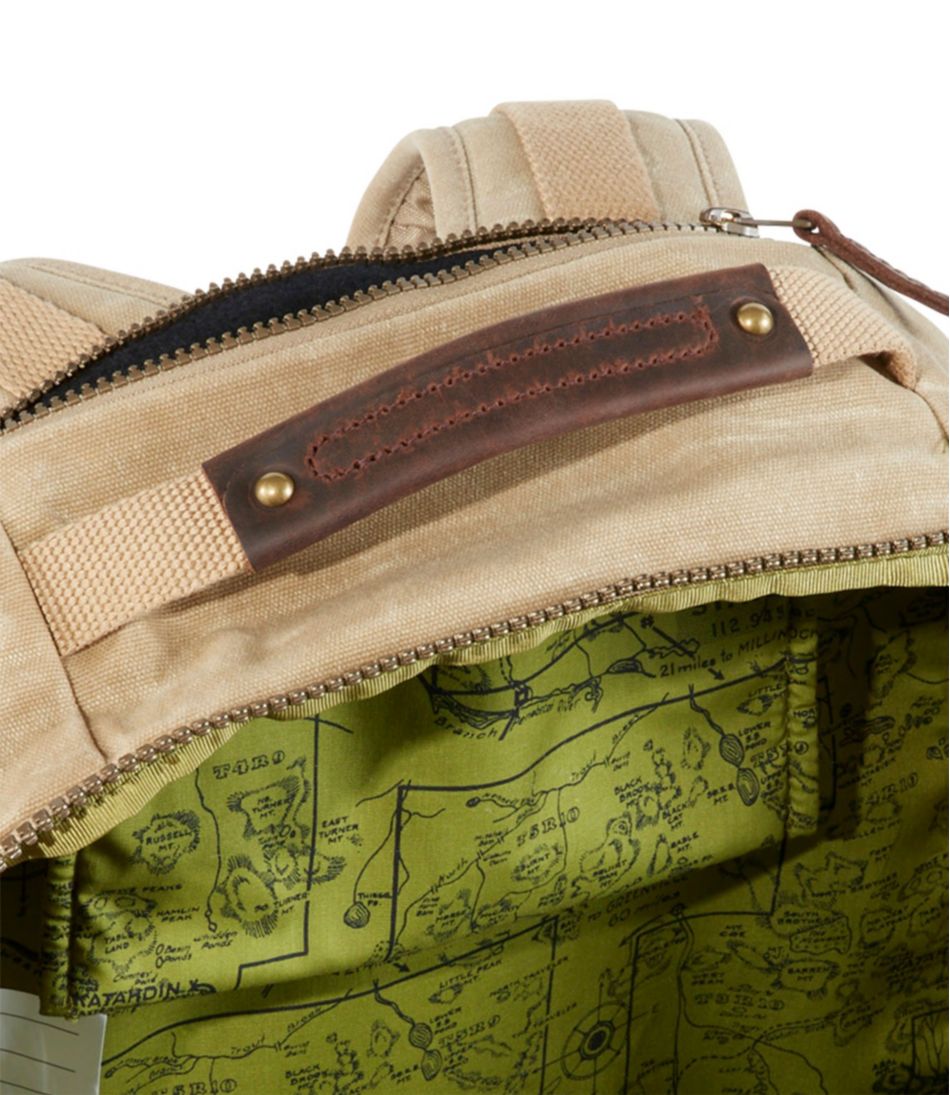 Waxed Canvas Travel Backpack | L.L.Bean