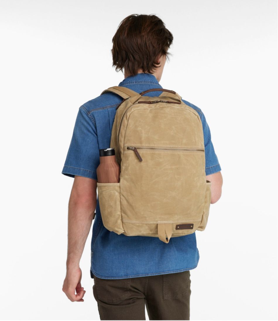 Waxed Canvas Travel Backpack | L.L.Bean