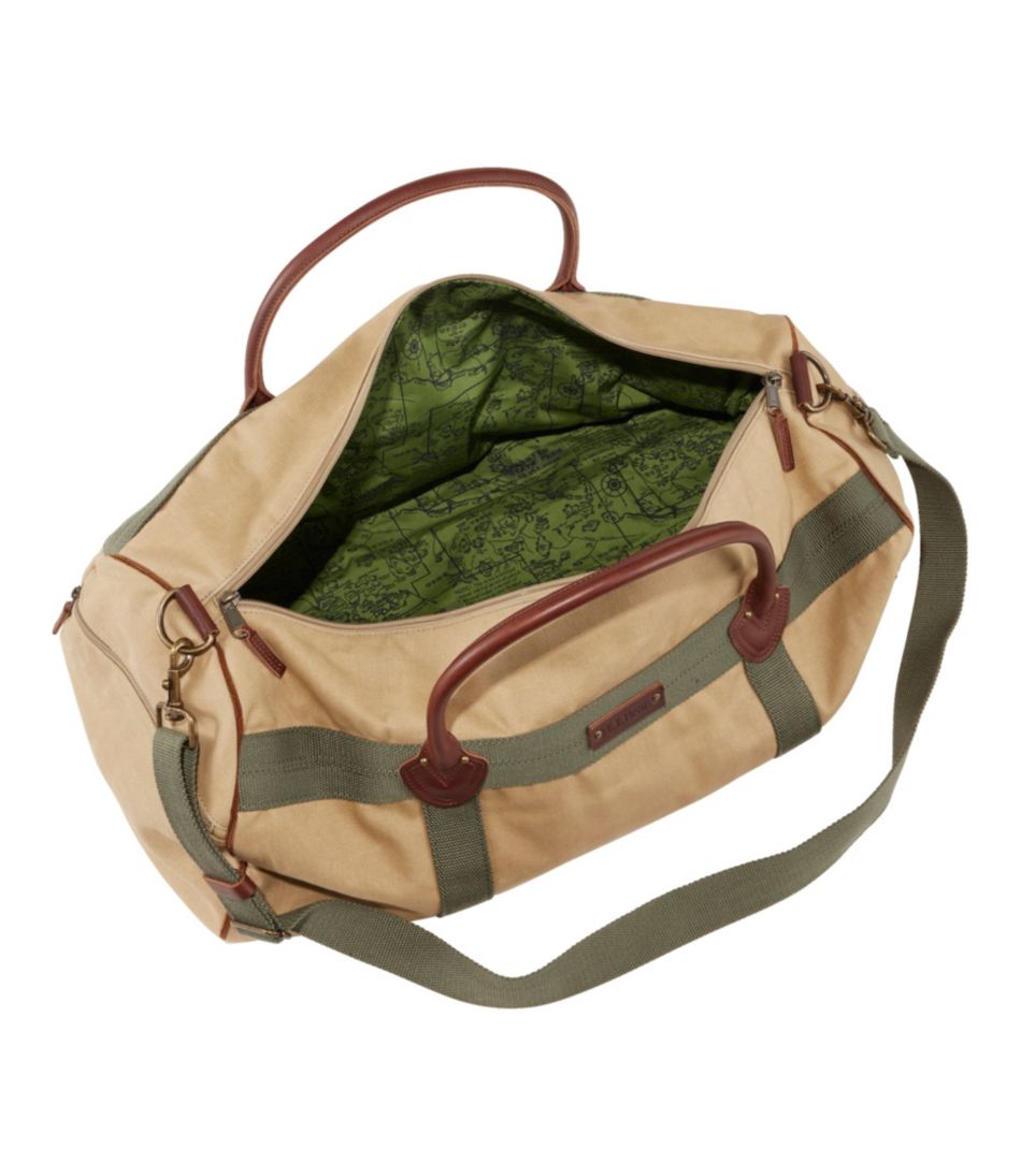 Waxed Canvas Duffle, Medium | L.L.Bean