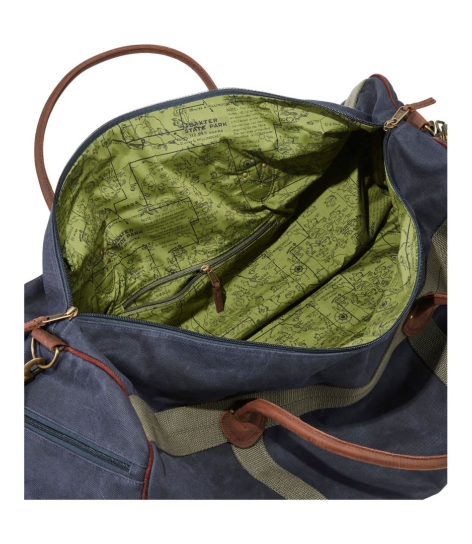 Waxed Canvas Duffle, Large | L.L.Bean