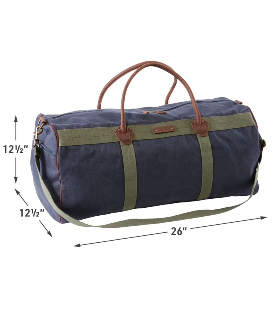 Waxed Canvas Duffle, Large | L.L.Bean