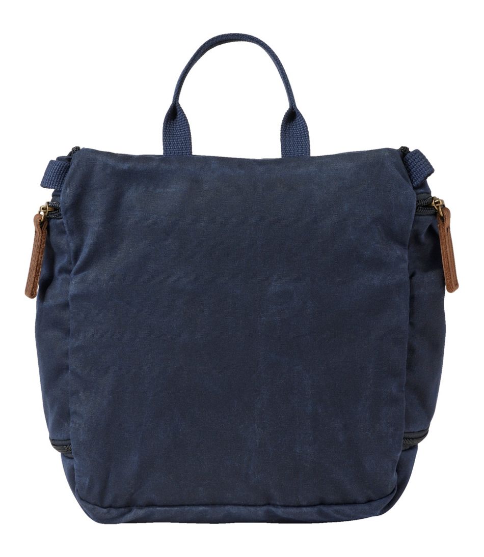 Waxed-Canvas Personal Organizer Toiletry Bag, Medium | L.L.Bean