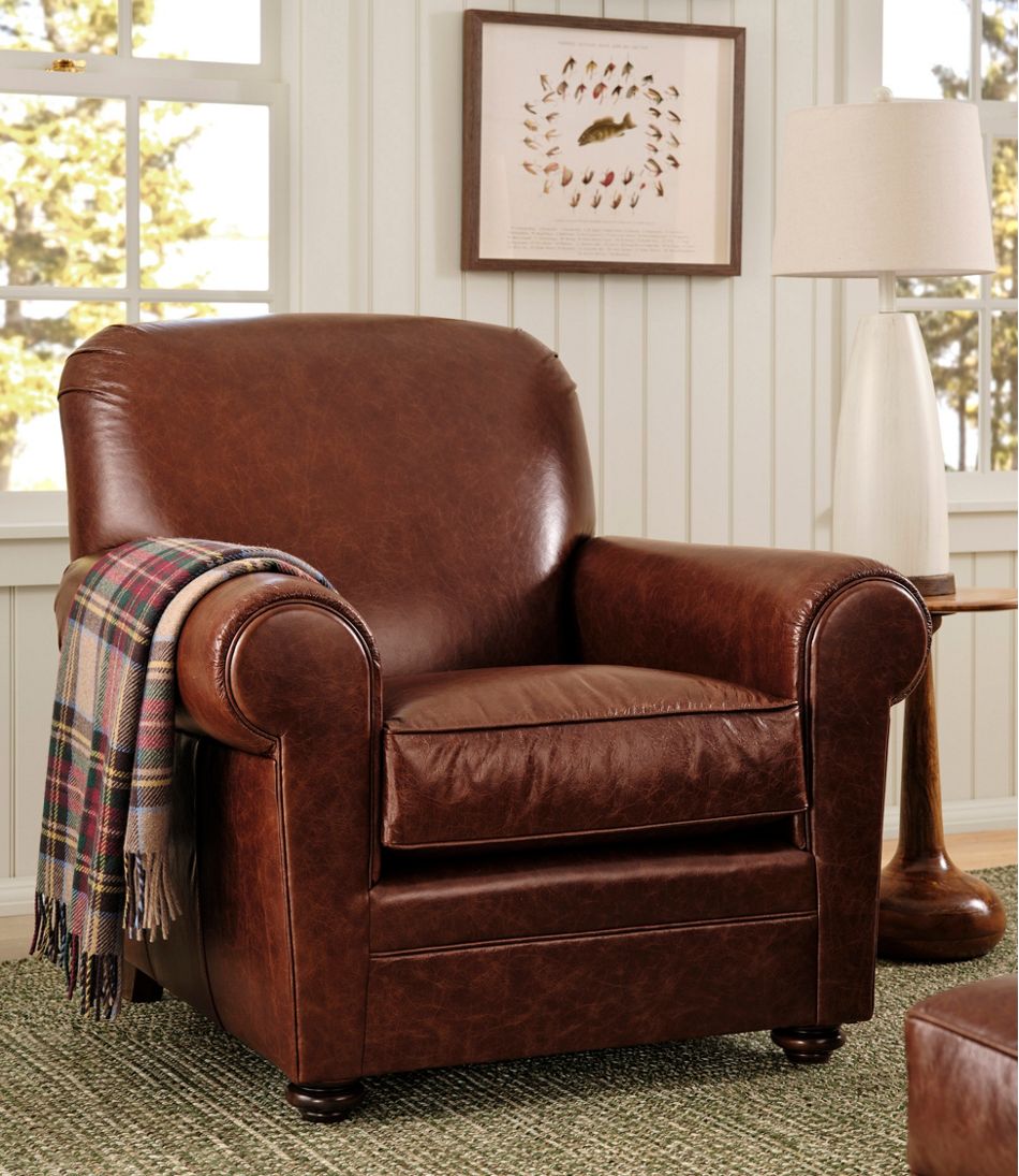 Bean's Leather Lodge Chair | L.L.Bean