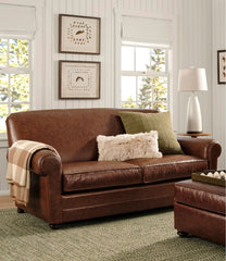 Bean's Leather Lodge Sofa | L.L.Bean