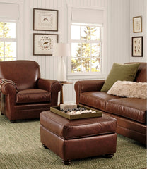 Bean's Leather Lodge Sofa | L.L.Bean