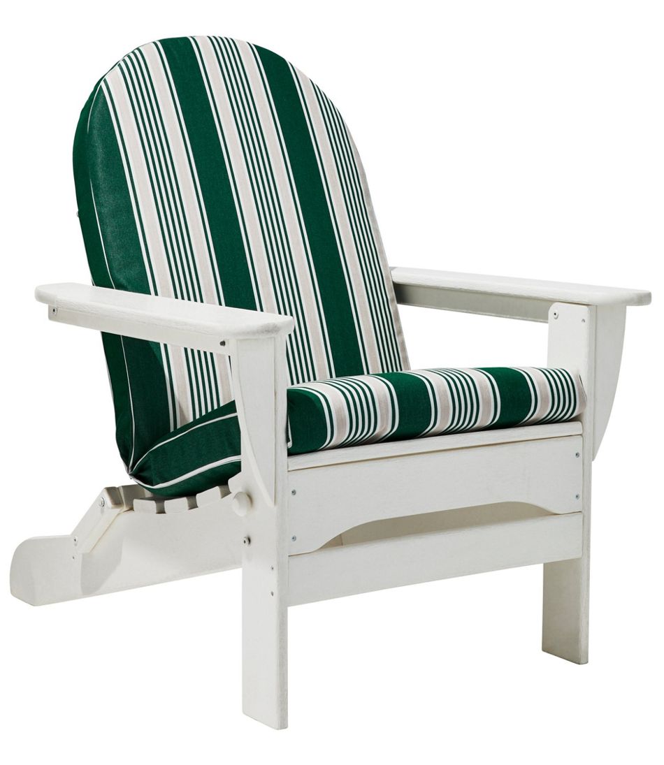 Casco Bay Adirondack Chair Seat and Back Cushion, Stripe | L.L.Bean