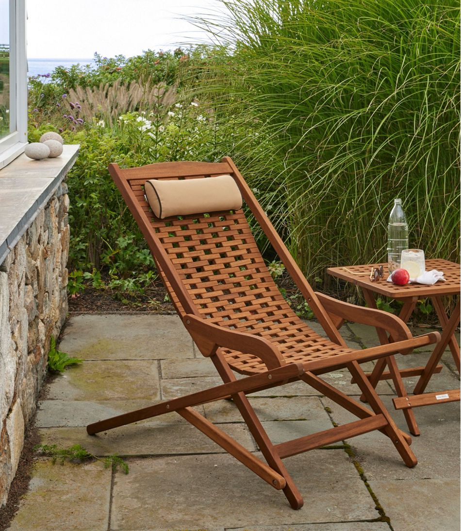Eucalyptus Sling Folding Lounger | L.L.Bean