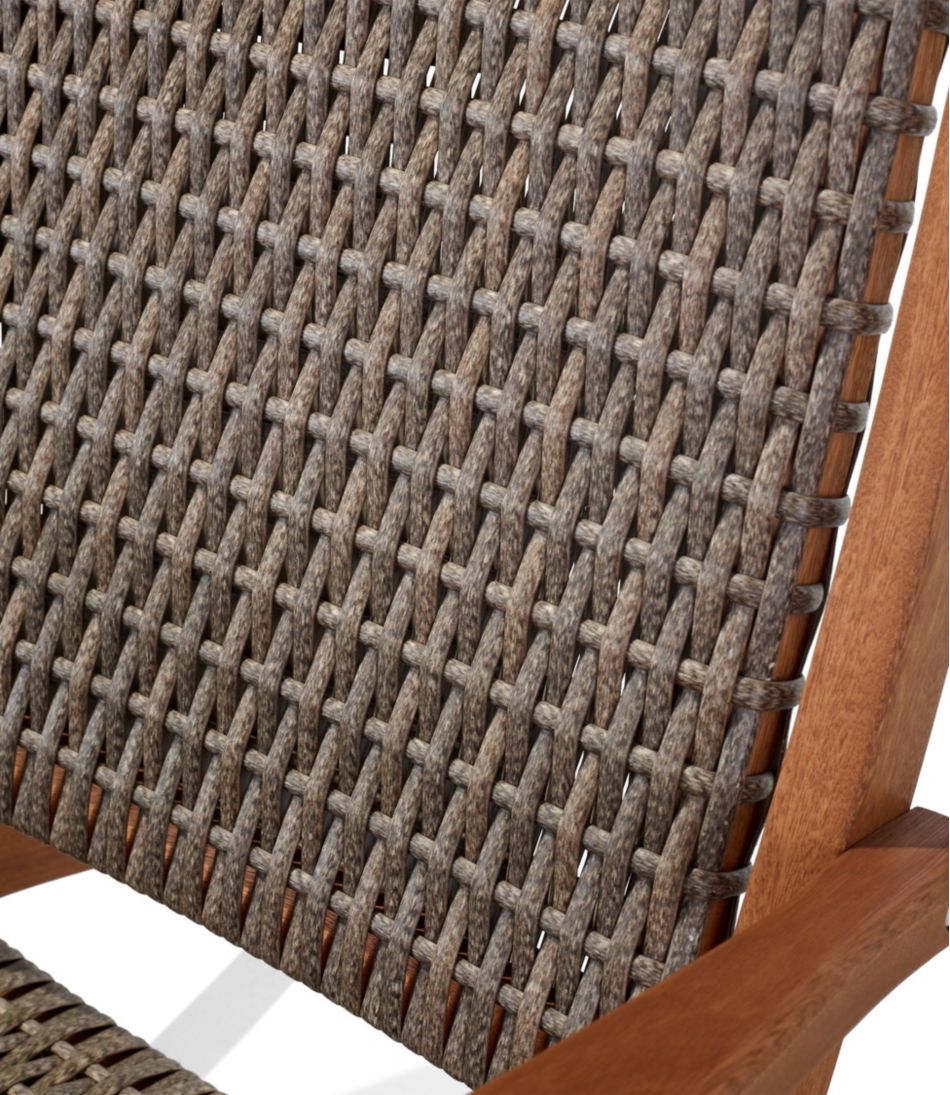 Wicker Eucalyptus Rocker | L.L.Bean