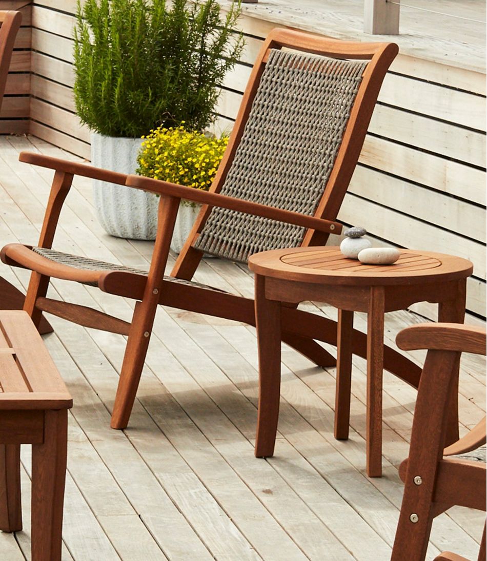 Eucalyptus Round Side Table | L.L.Bean