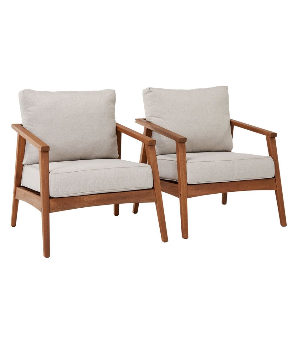 Eucalyptus Patio Chair, Set of Two | L.L.Bean