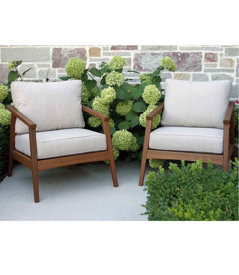 Eucalyptus Patio Chair, Set of Two | L.L.Bean
