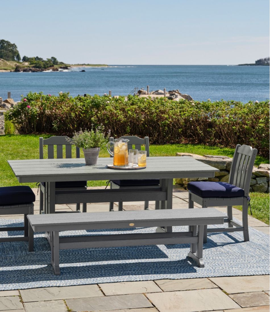 All-Weather Farmhouse Table, Large | L.L.Bean