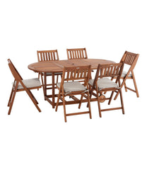 Eucalyptus Storage 7-Piece Dining Set | L.L.Bean