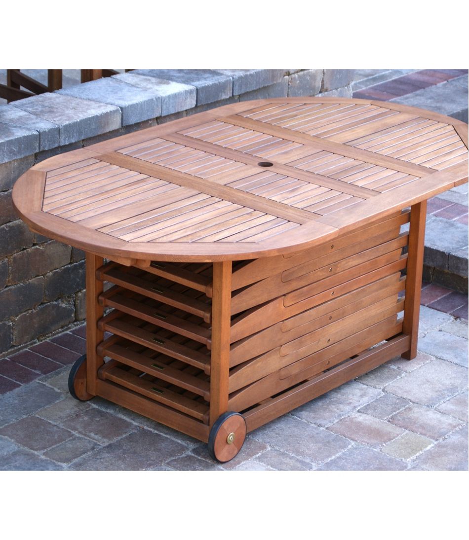 Eucalyptus Storage 7-Piece Dining Set | L.L.Bean