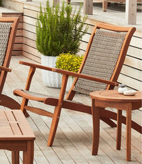 Wicker Eucalyptus Chair | L.L.Bean