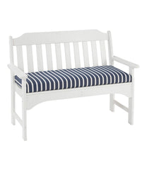 Casco Bay All-Weather Bench Cushion, Stripe | L.L.Bean