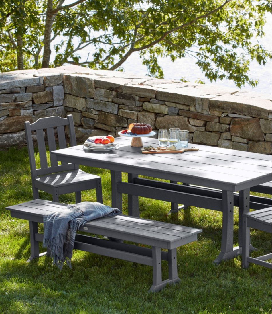 All-Weather Farmhouse Bench | L.L.Bean
