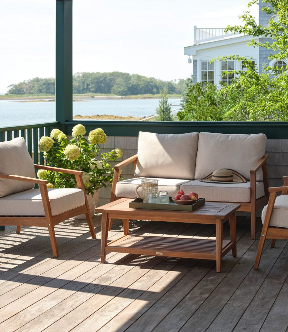 Eucalyptus 4-Piece Patio Set | L.L.Bean