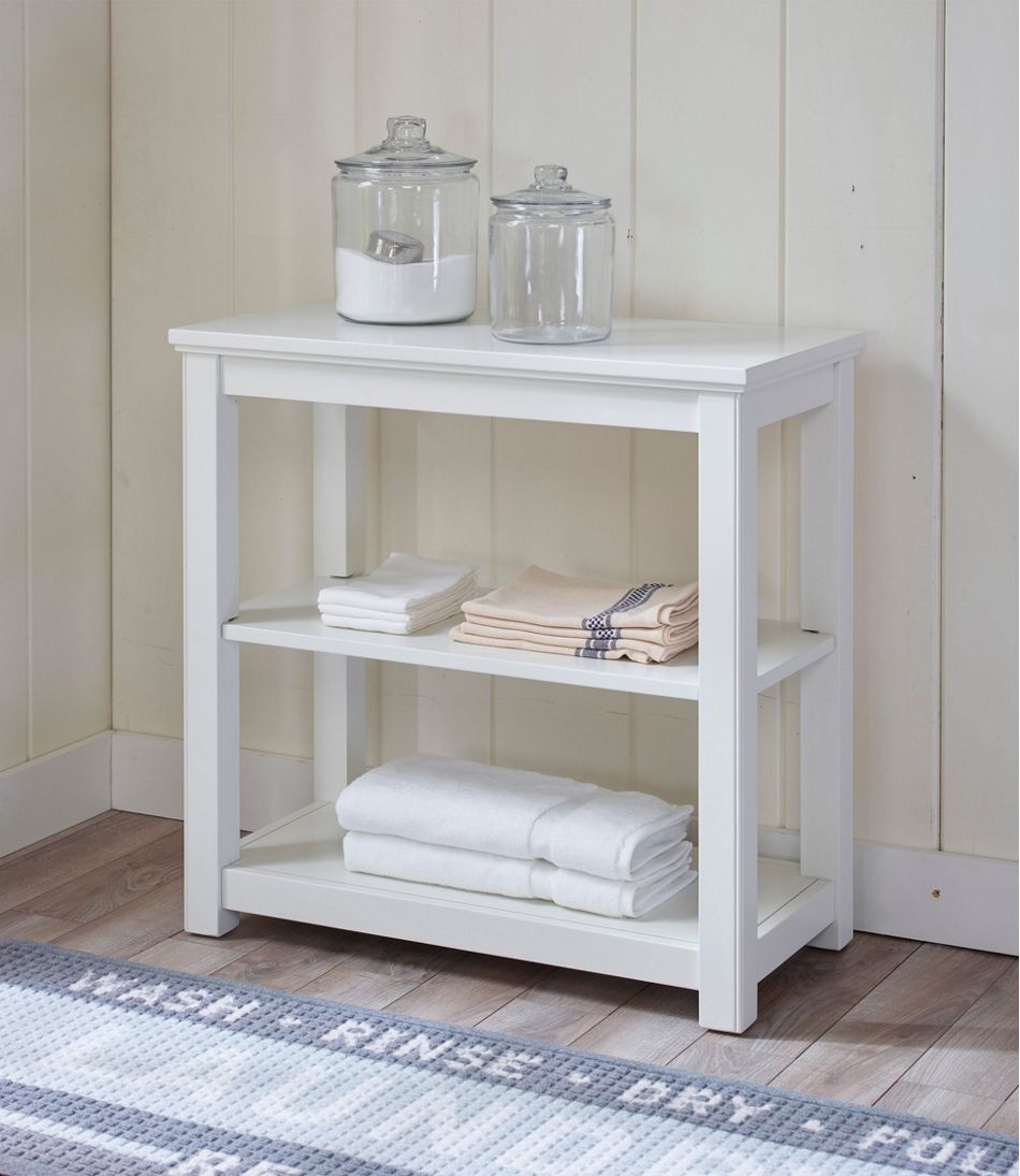 Painted Farmhouse Two-Shelf Console | L.L.Bean