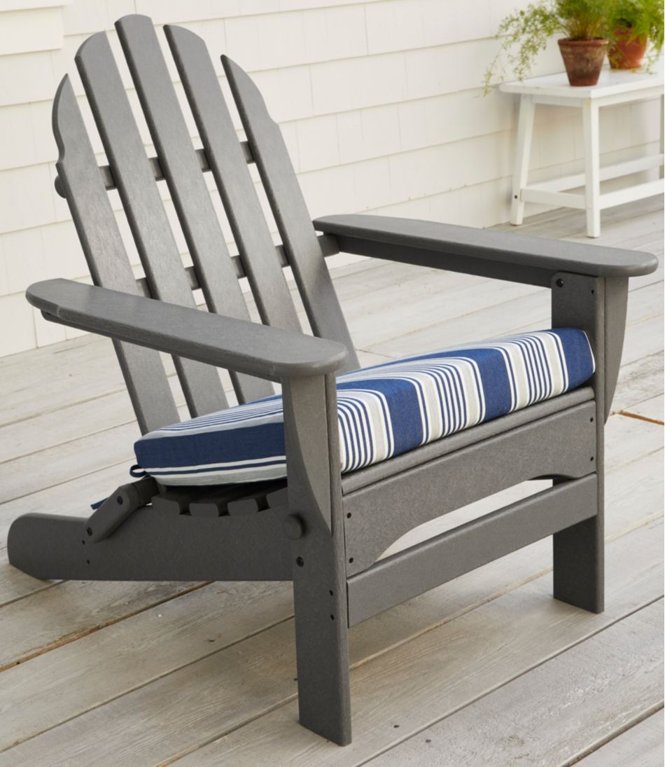 Casco Bay Adirondack Chair Seat Cushion, Stripe | L.L.Bean