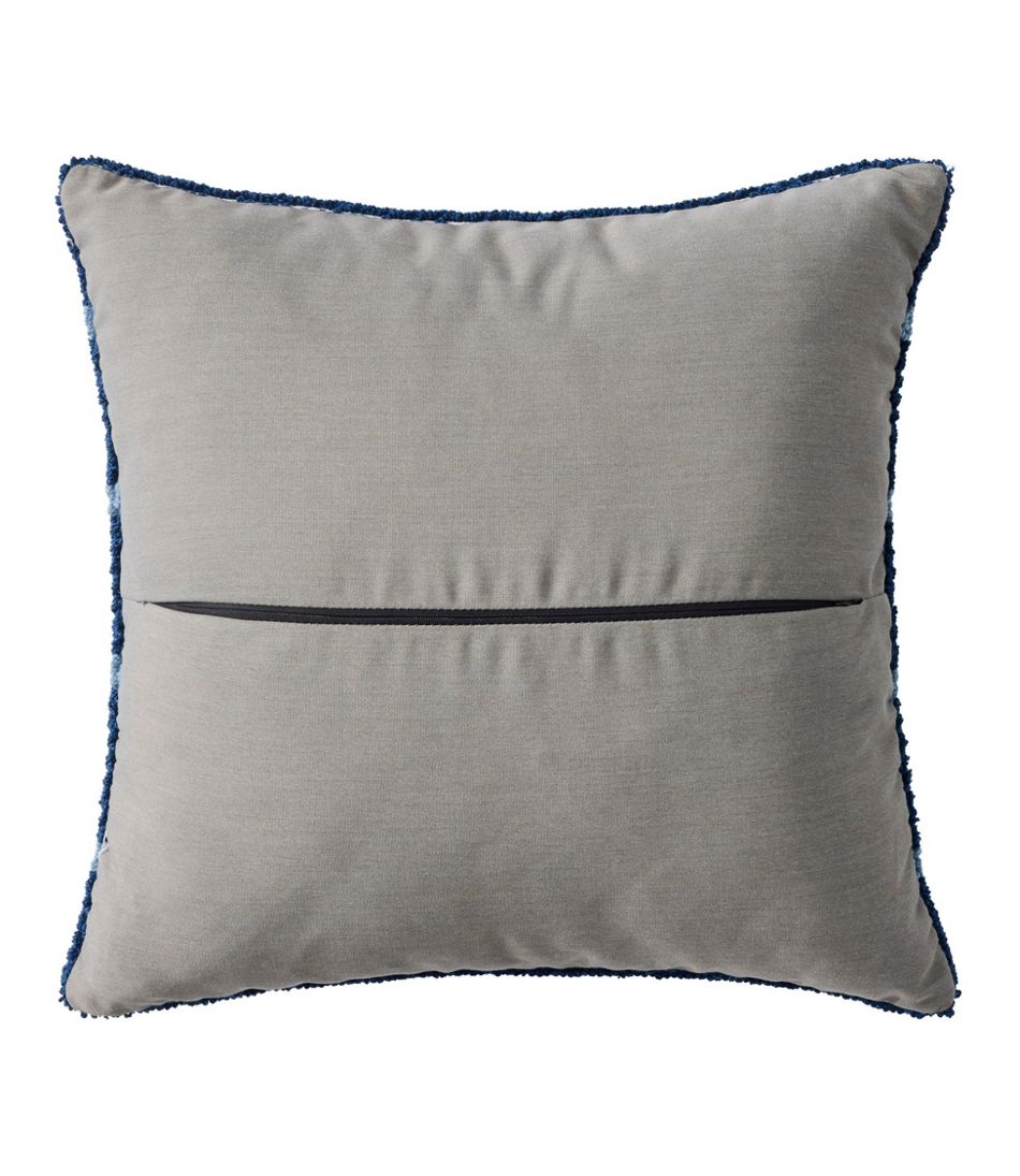 Indoor/Outdoor Hooked Pillow, 18x18 Lobster | L.L.Bean