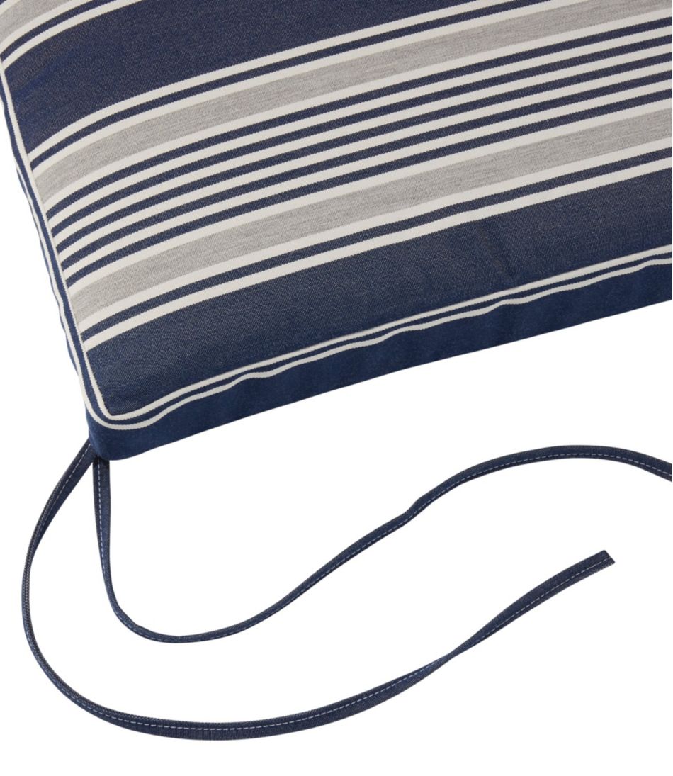 Casco Bay Cushion for All-Weather Armless/Folding Chair, Stripe | L.L.Bean