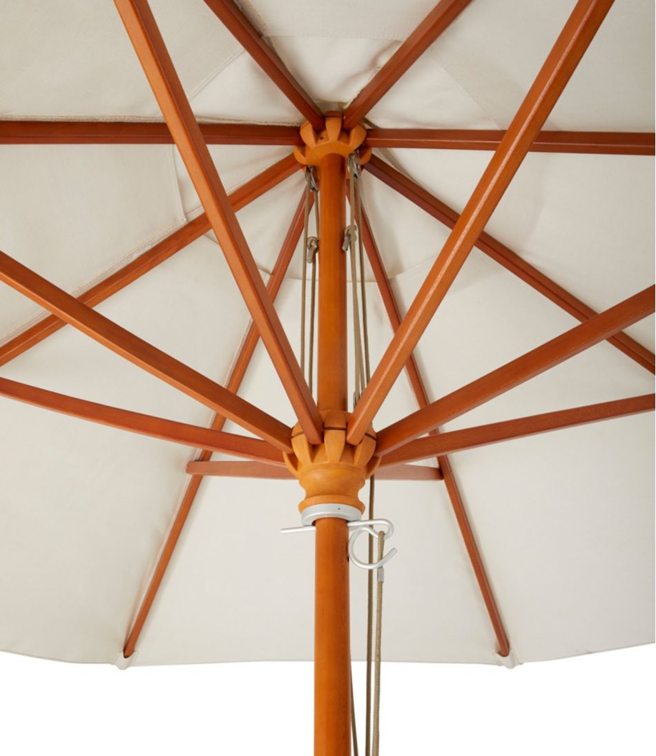 Sunbrella Market Umbrella, Wood | L.L.Bean