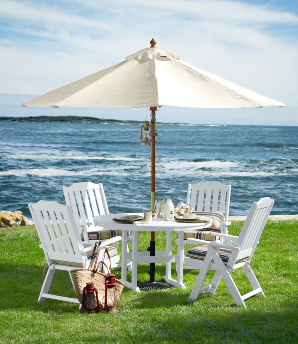 Sunbrella Market Umbrella, Wood | L.L.Bean