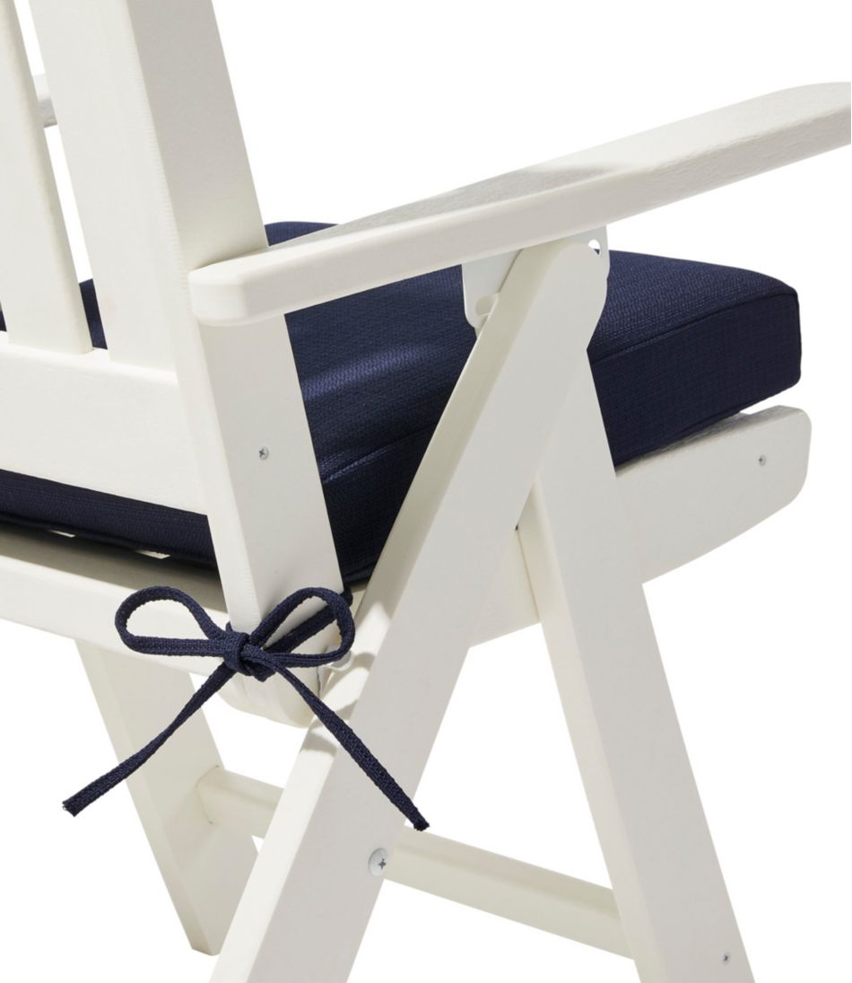All Weather Folding/Armless Chair Textured Cushion | L.L.Bean