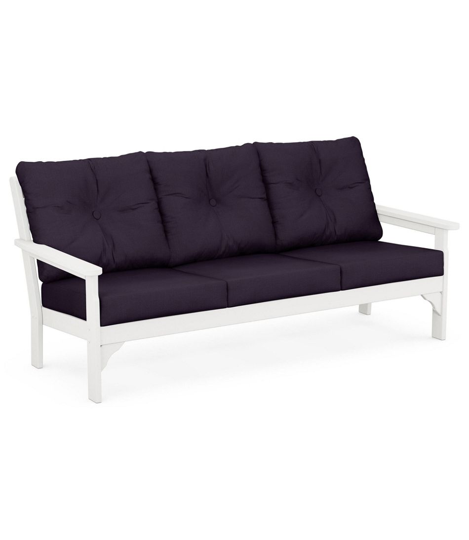 All-Weather Patio Sofa with Textured Cushions | L.L.Bean