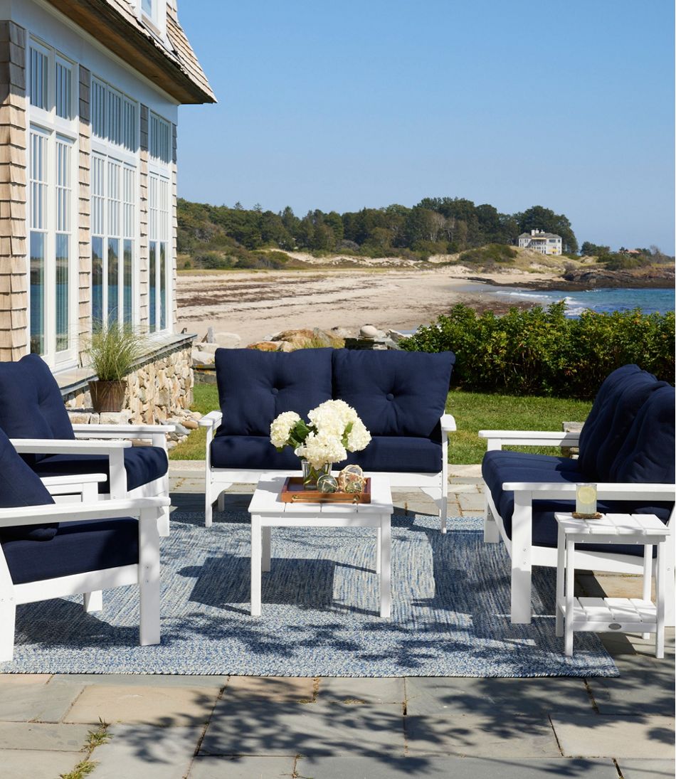All-Weather Patio Sofa with Textured Cushions | L.L.Bean