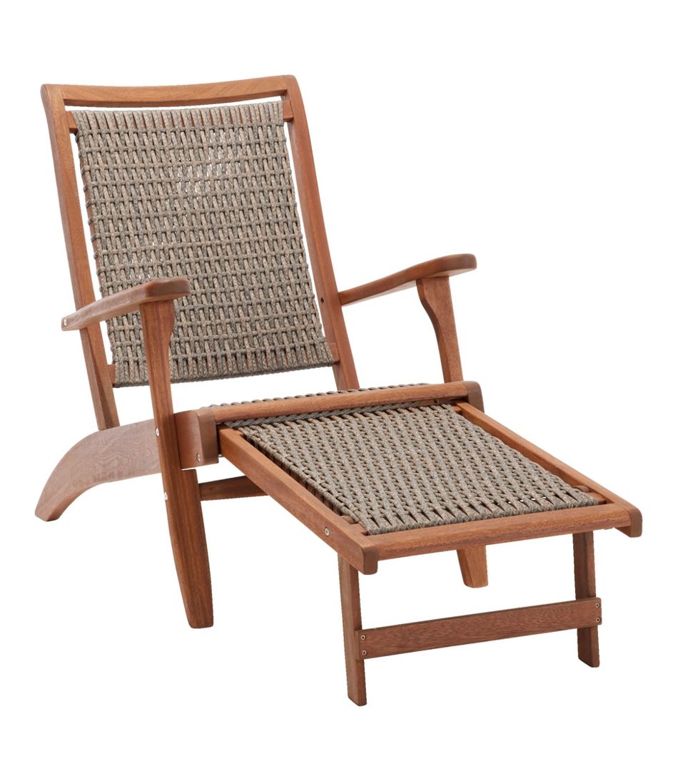 Wicker Eucalyptus Lounger | L.L.Bean