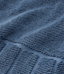 Organic Cotton Textured Bordered Bath Mat | L.L.Bean
