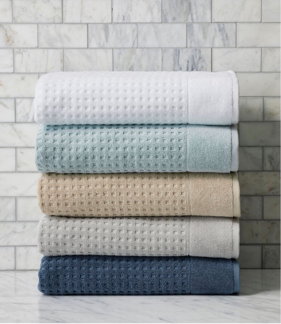 Waffle Cotton Towel Set | L.L.Bean