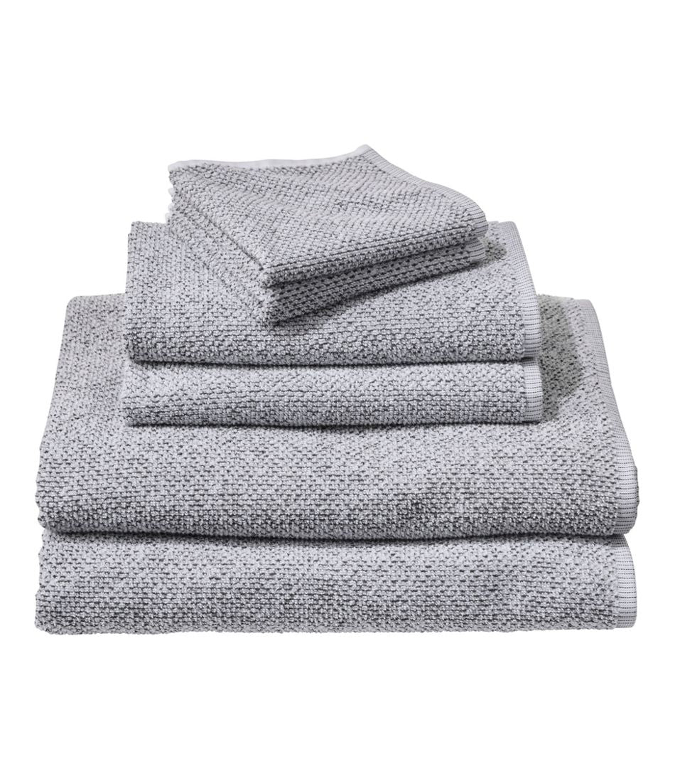 Organic Textured Cotton Towel Set, Marled | L.L.Bean