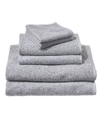 Organic Textured Cotton Towel Set, Marled | L.L.Bean