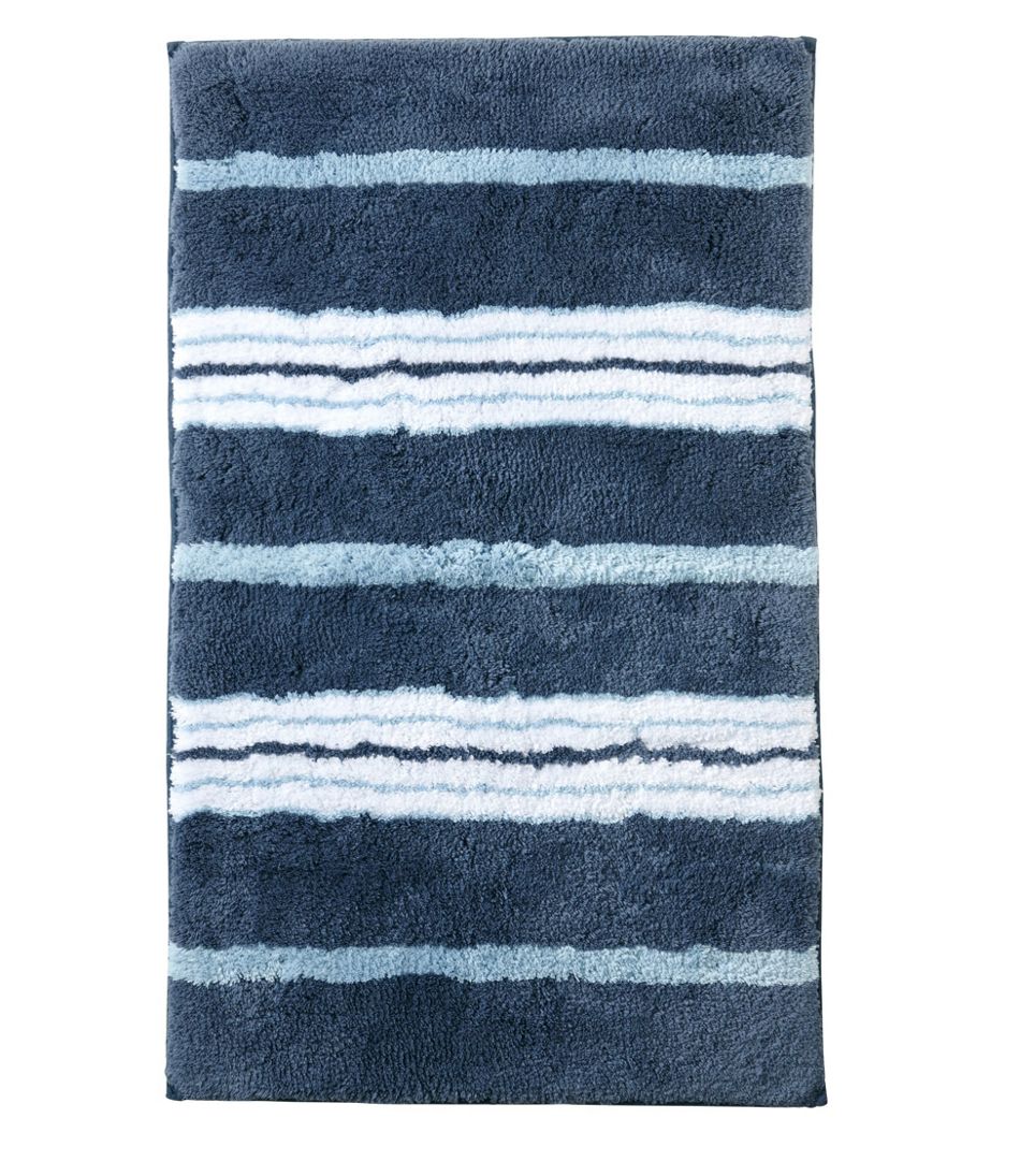 Premium Cotton Bath Mat, Multistripe | L.L.Bean