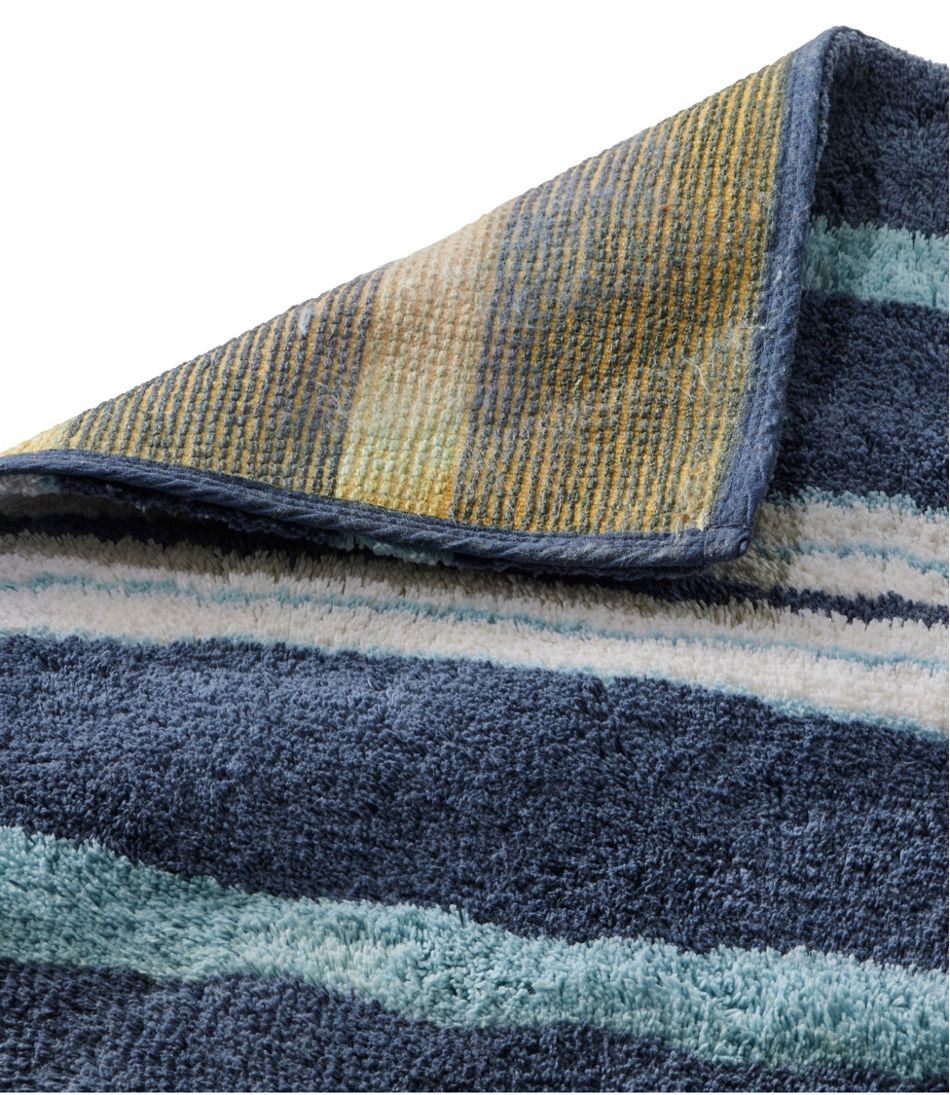 Premium Cotton Bath Mat, Multistripe | L.L.Bean